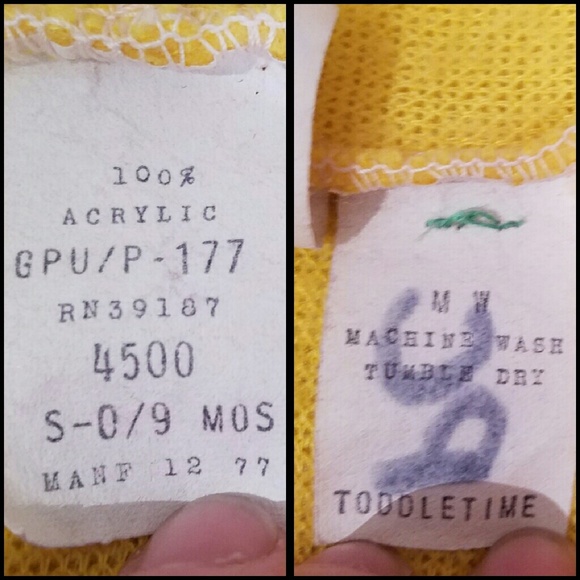 Super cute, VINTAGE onesie!! - Picture 4 of 4